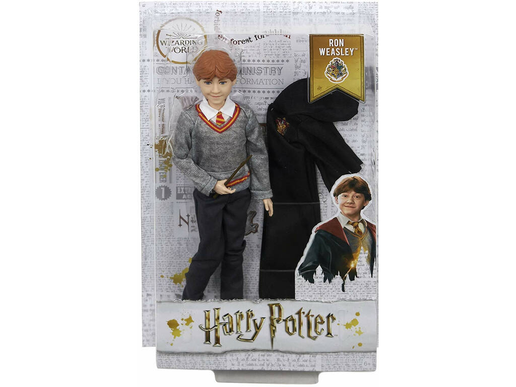 Harry Potter modellino Ron Weasley Mattel FMe52
