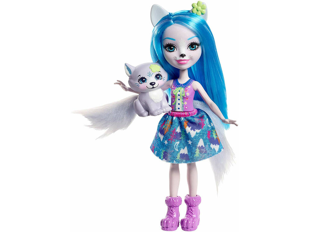 Enchantimals Bambola Winsley Il Lupo Mattel FRH40