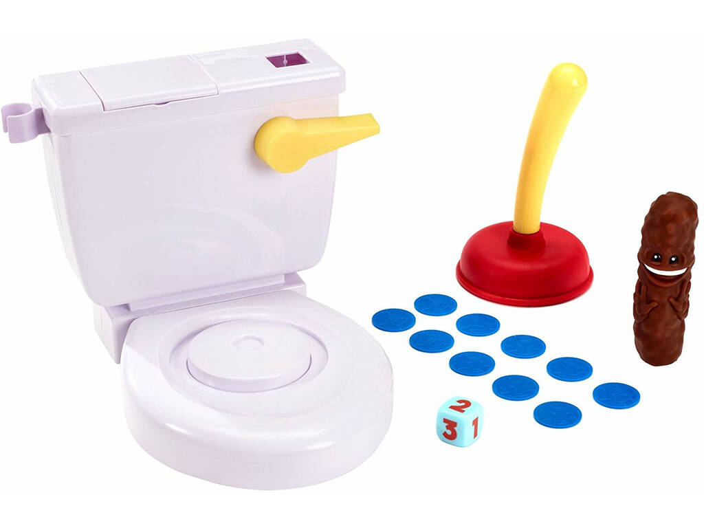 Acchiappa la Cacca con Toilet Incluso Mattel FWW30