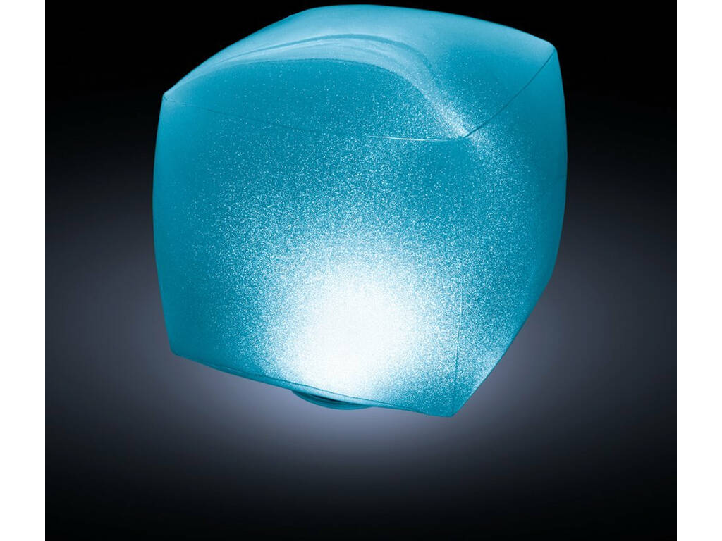 Lampe Flottante LED pour Piscines ou Spas de 22x23x23 cm. Intex 28694