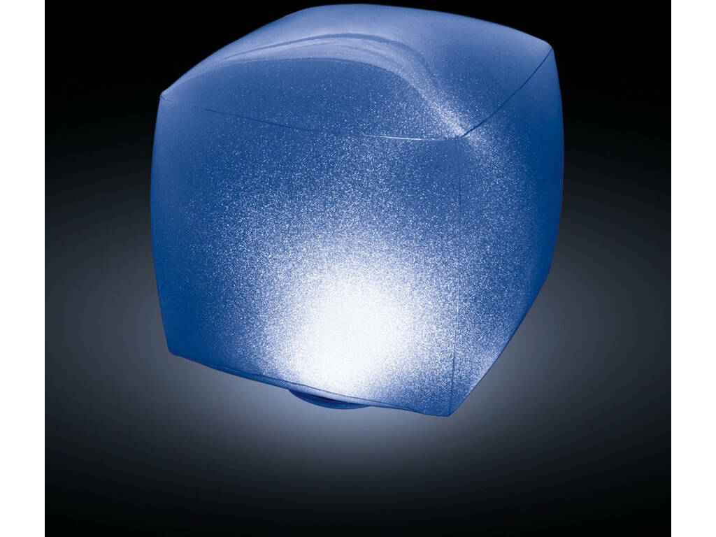 Lampe Flottante LED pour Piscines ou Spas de 22x23x23 cm. Intex 28694