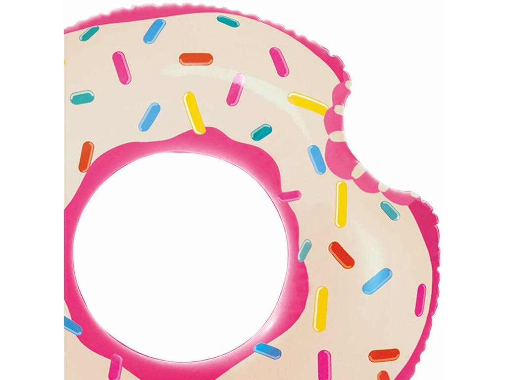 Ciambella Materassino Gonfiabile Donut da 107 cm Intex 56265