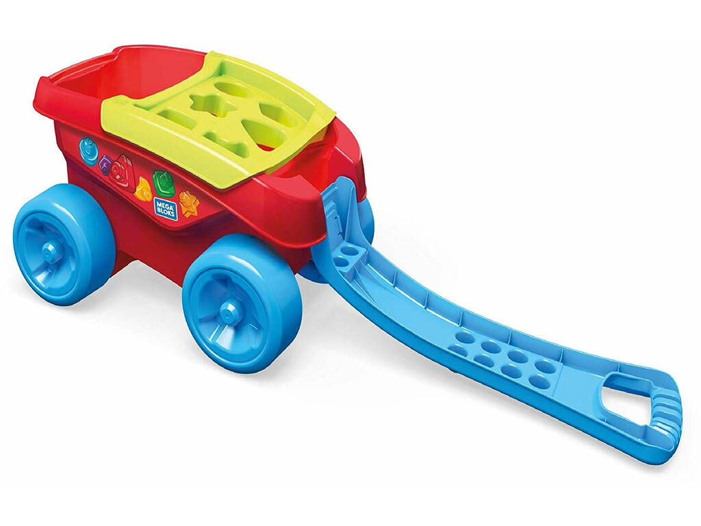 Mega Bloks Mangia Forme Vagoncino Mattel FVJ47