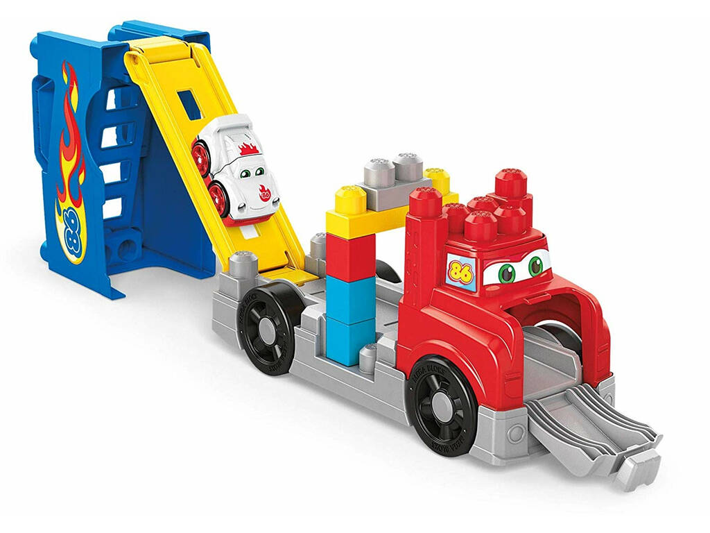 Mega Bloks Mega Camion Corse e Costruzioni Mattel FVJ01