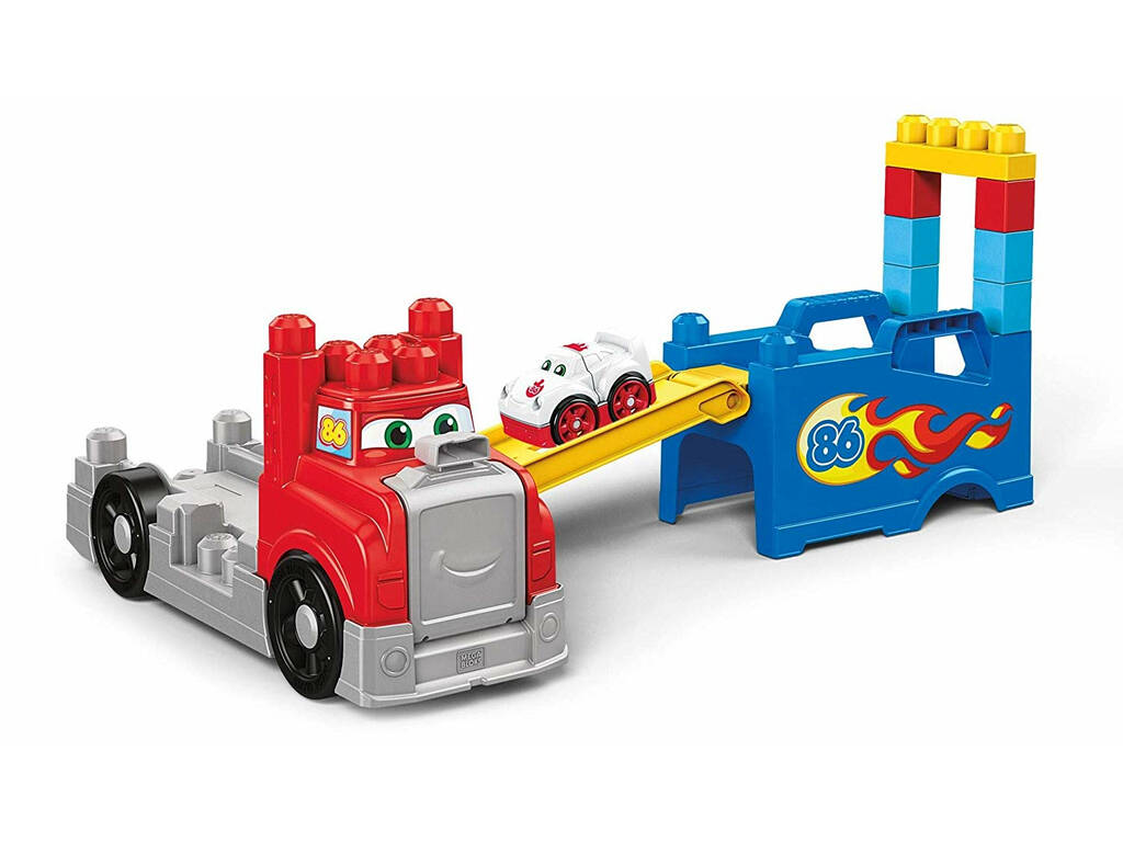 Mega Bloks Mega Camion Corse e Costruzioni Mattel FVJ01