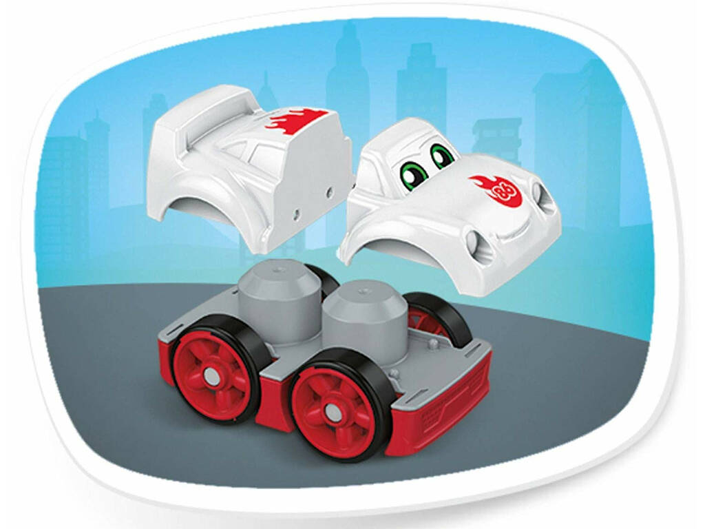 Mega Bloks Mega Camion Corse e Costruzioni Mattel FVJ01