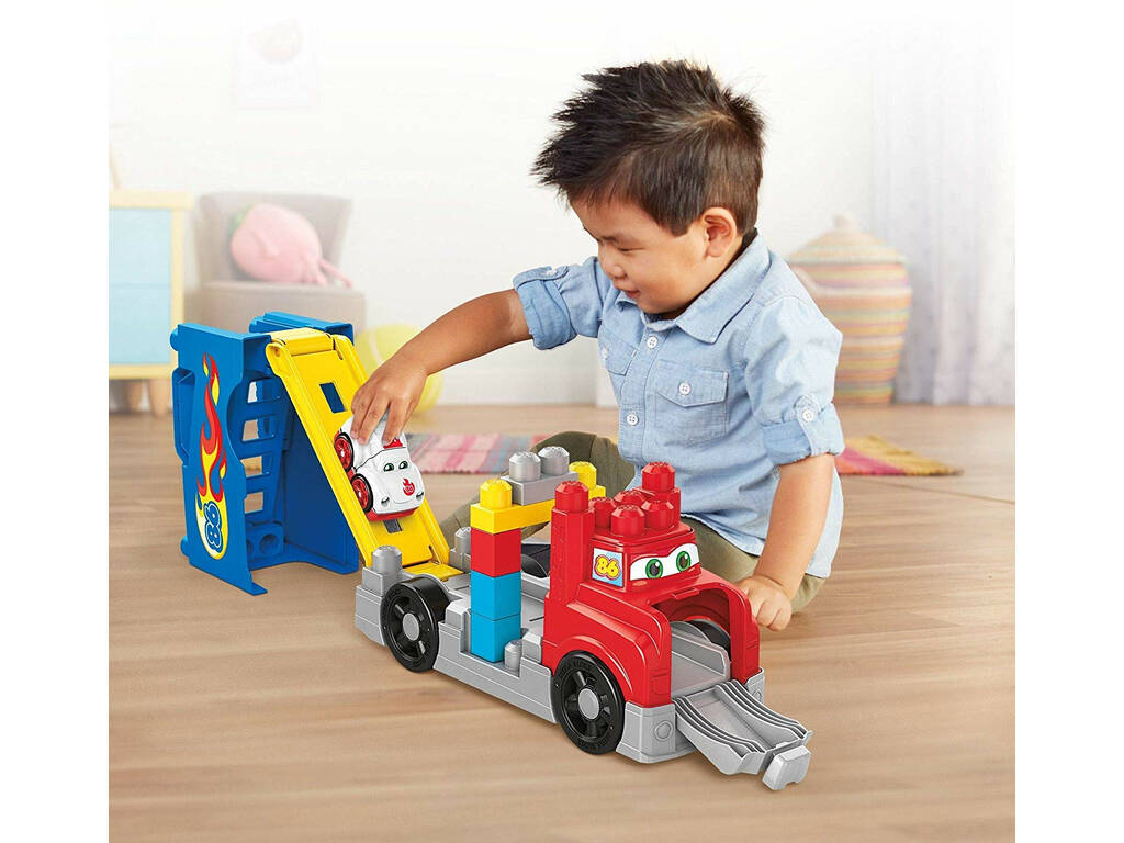 Mega Bloks Mega Camion Corse e Costruzioni Mattel FVJ01
