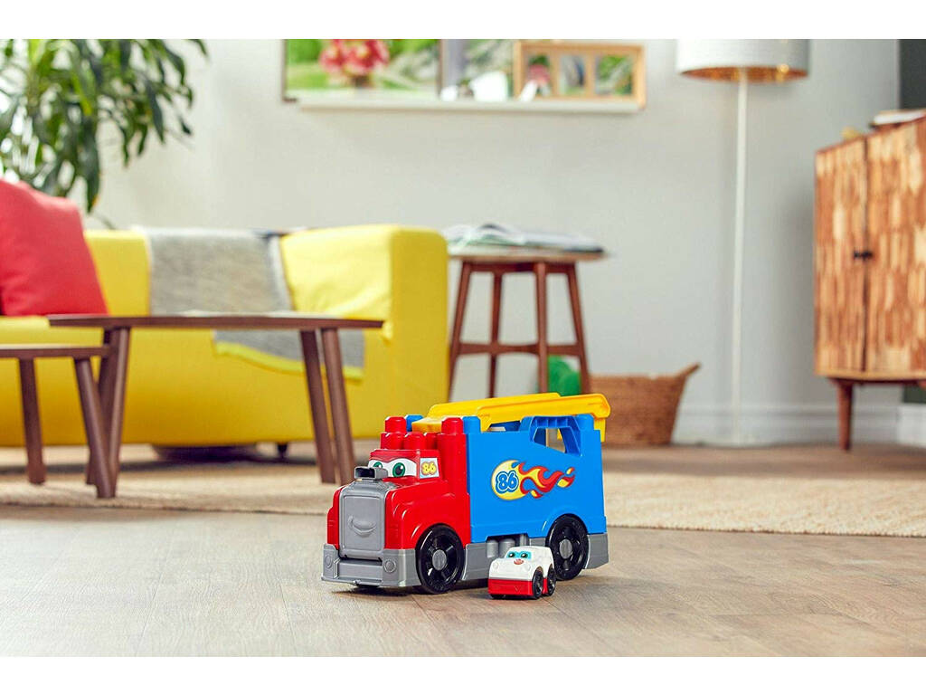 Mega Bloks Mega Camion Corse e Costruzioni Mattel FVJ01