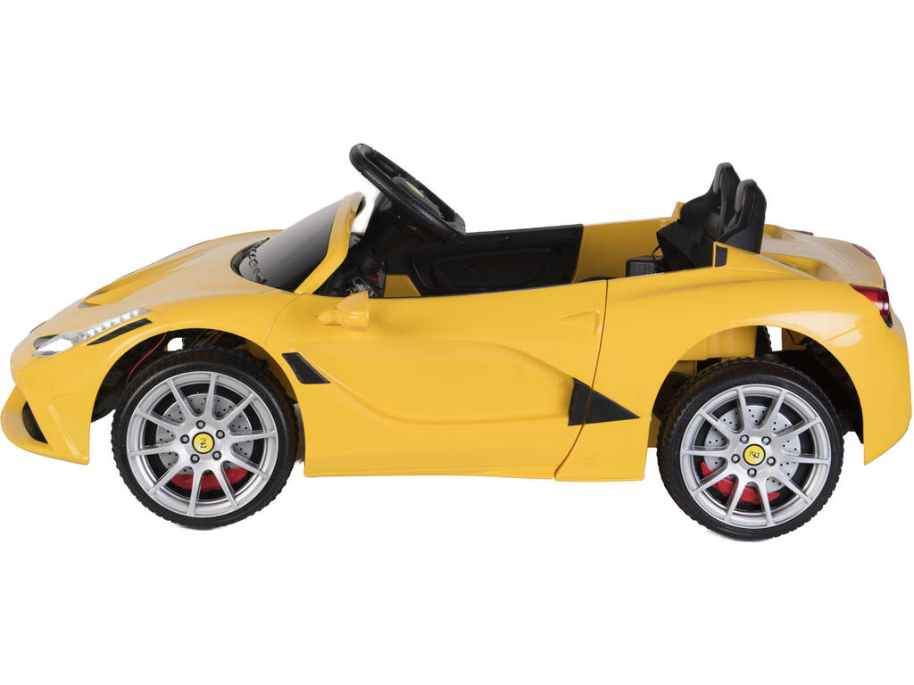 Carro Desportivo Amarelo Comando 6v.