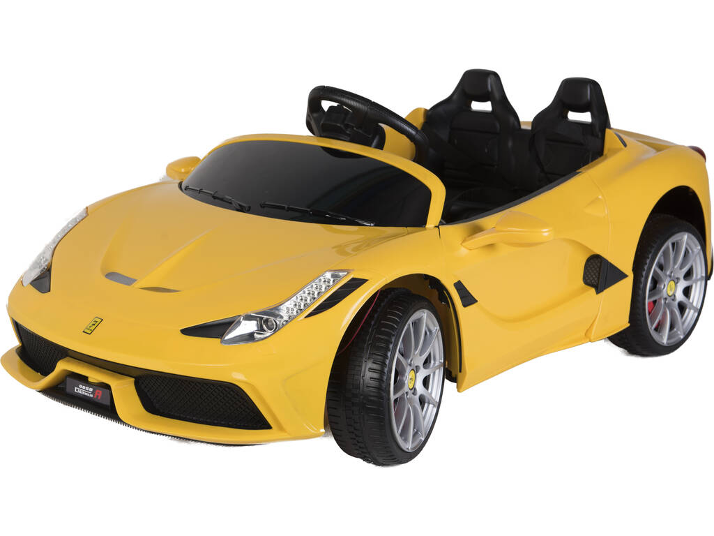 Carro Desportivo Amarelo Comando 6v.