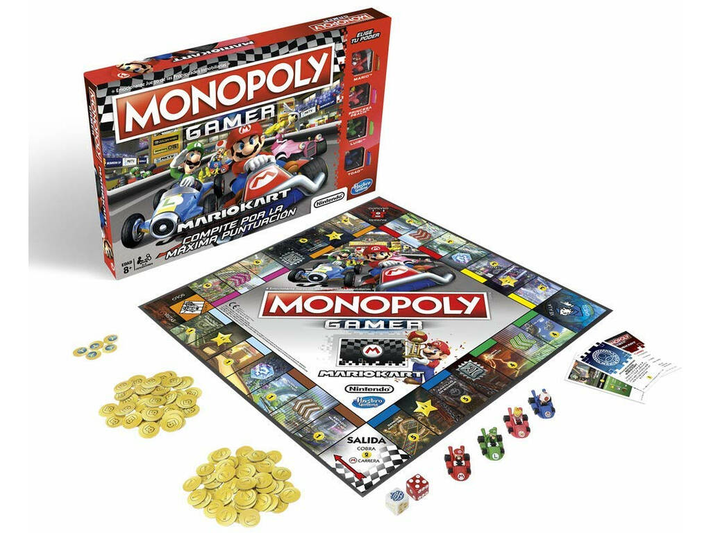 Monopoly Gamer Mario Kart Hasbro E1870
