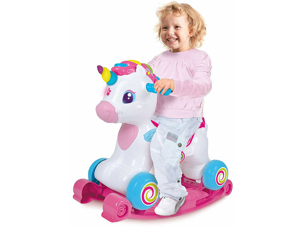 L'Unicorno Dondolo Bilingue 3 in 1 Clementoni 61764