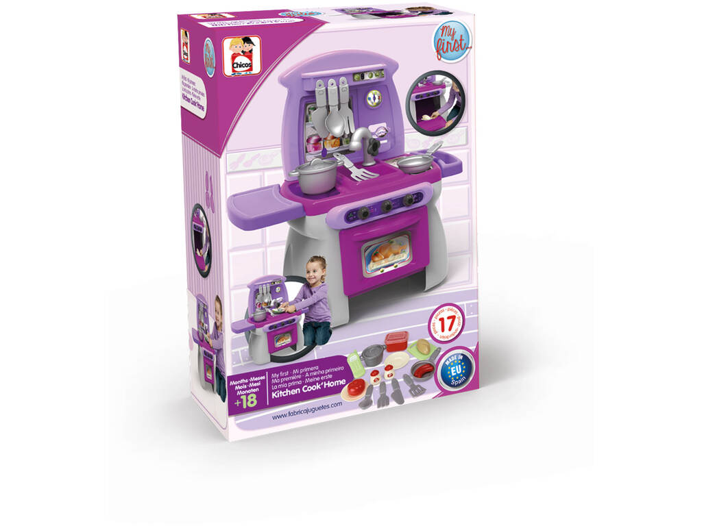Meine erste Küche mit Accessoires Kinder 84018