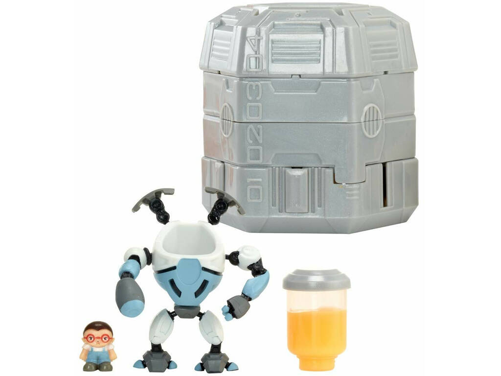 Ready 2 Robot Capsula con Figura Sorpresa e Accessori Giochi Preziosi RED04000
