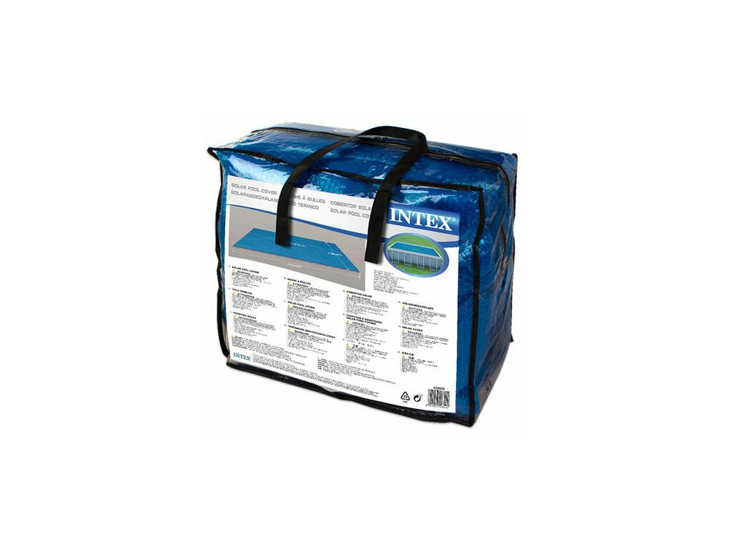 Bâche Solaire pour Piscines Frame 378x186 cm. Intex 29028
