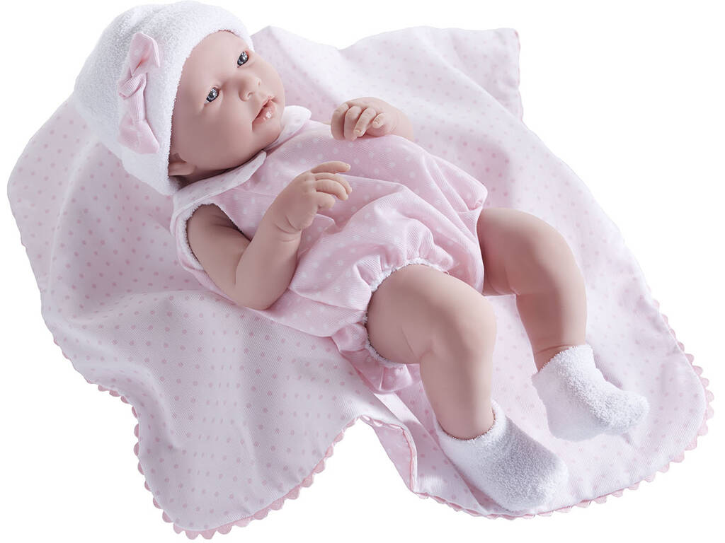 Bambola Neonato 43 cm Rosa JC Toys 18109