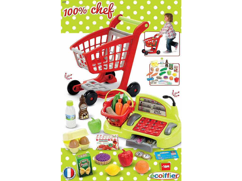 Cassa Registratore con Carrello Simba 1239