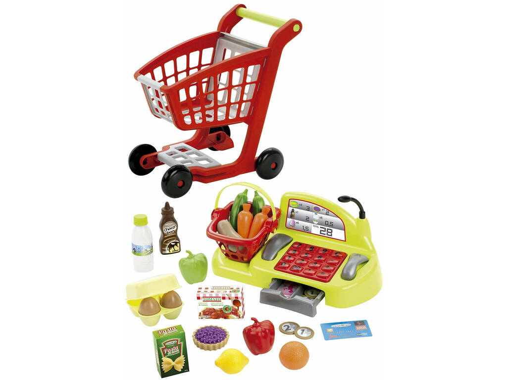 Cassa Registratore con Carrello Simba 1239