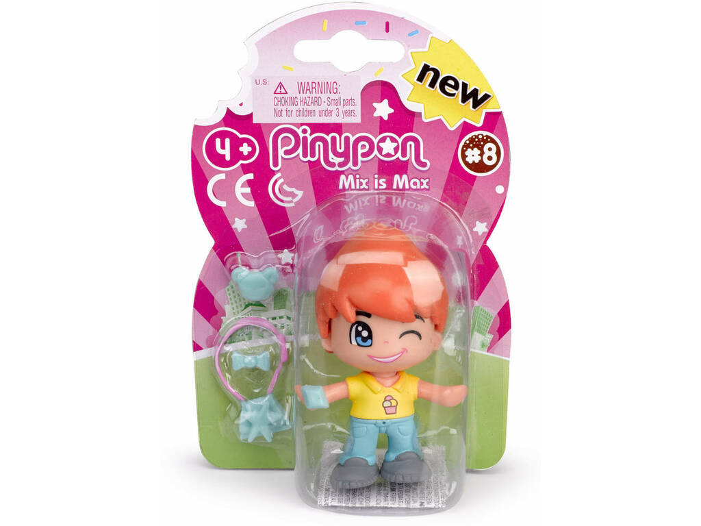 Pinypon Mix is Max Figura con Accessori Famosa 700014951