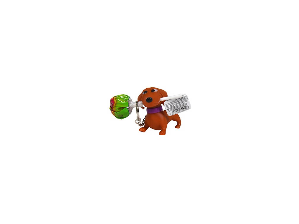 Porte-clé Petit Chien avec Candy Top Bâton Miguelañez 136290