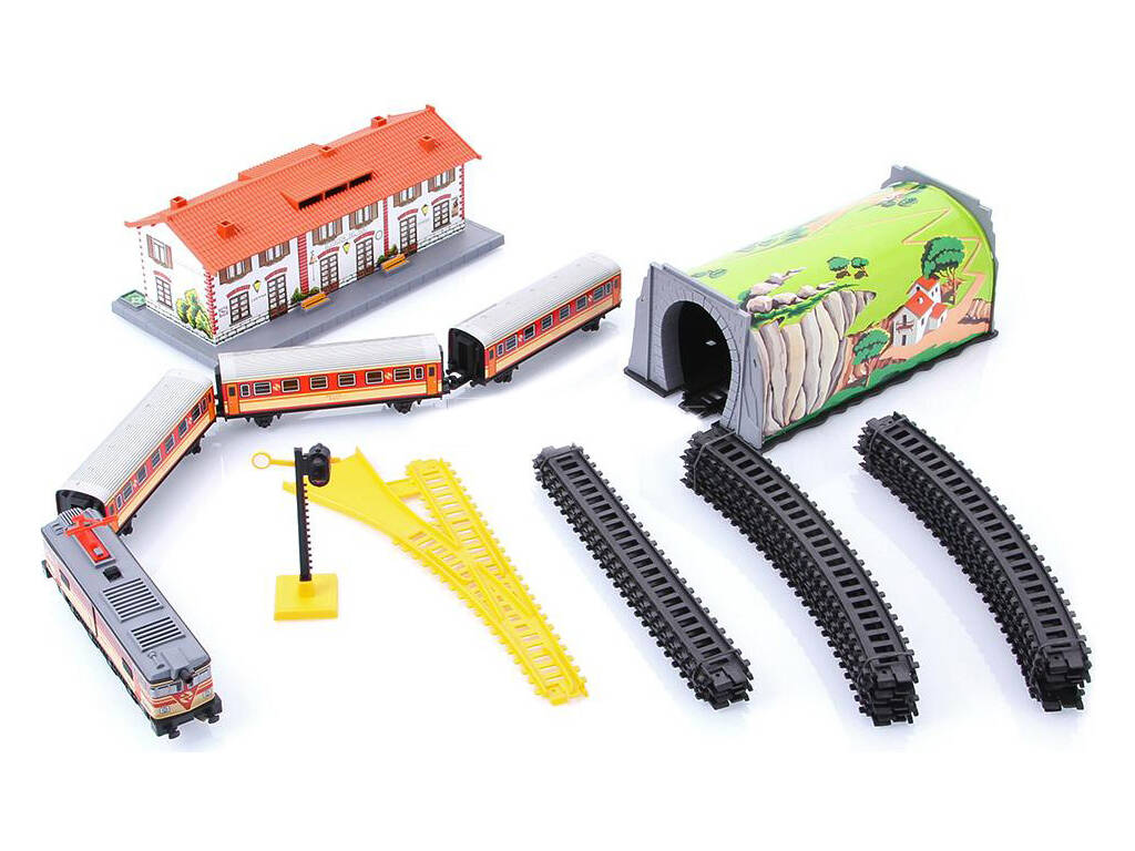 Treno Elettrico Passeggeri Deluxe Pequetren 516
