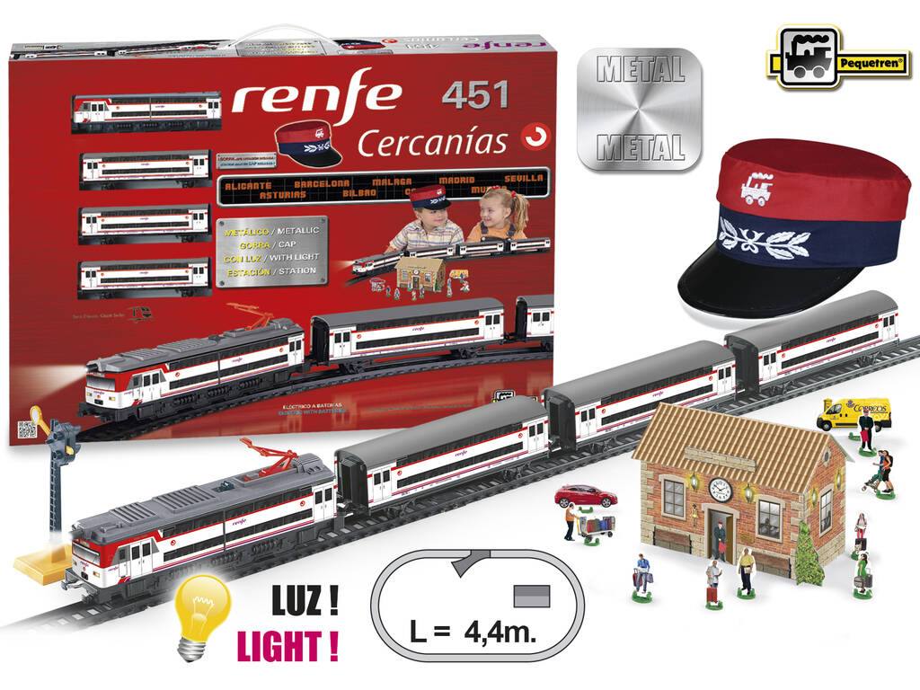 Tren Eléctrico Renfe Cercanías 451 Pequetren 685