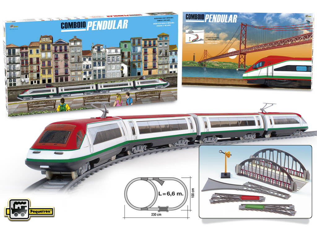 Tren Eléctrico Pendular Pequetren 770