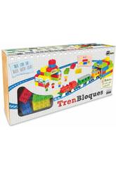 Train Électrique pour Enfants avec Blocs de Construction Pequetren 2002