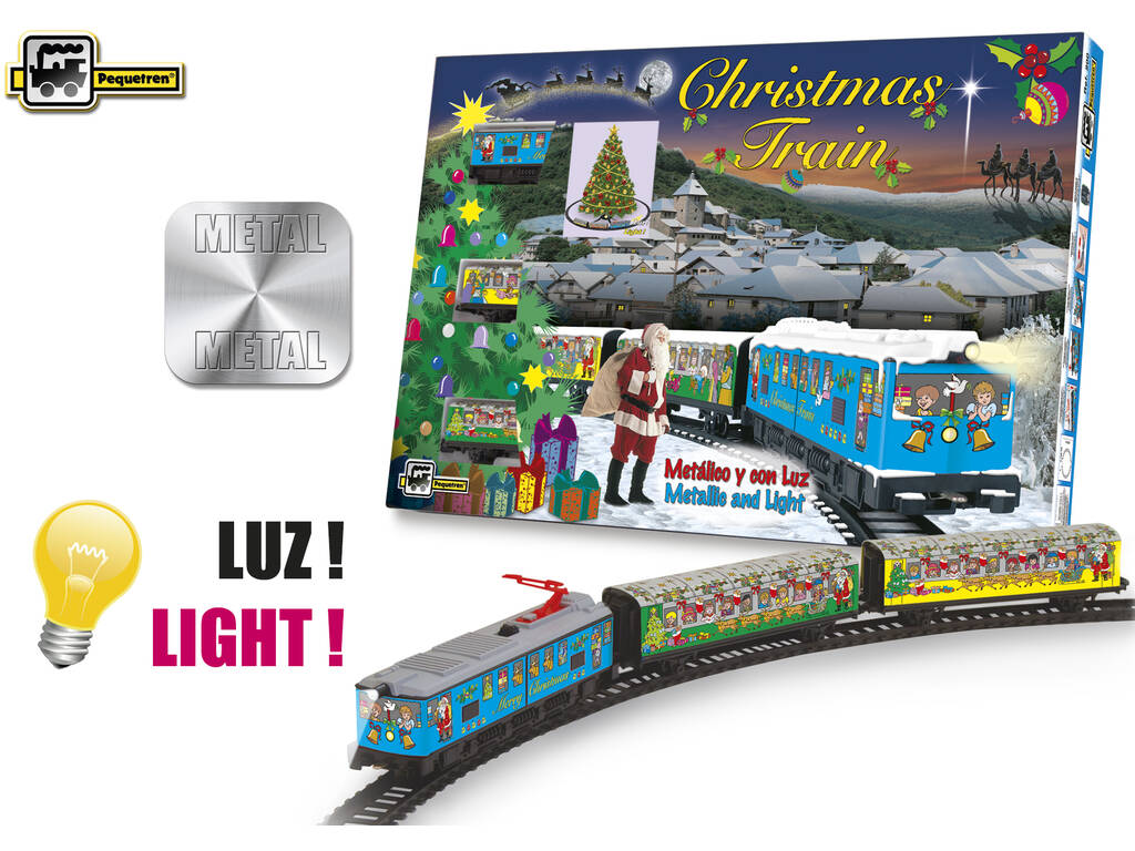 Train Électrique de Noël de Pequetren 200