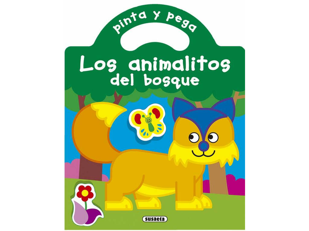 Pinta y Pega los Animalitos Susaeta S3403