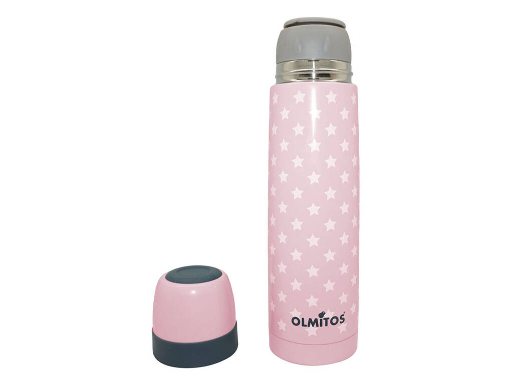 Thermos 500 ml Acier Stars Rose Olmitos 114