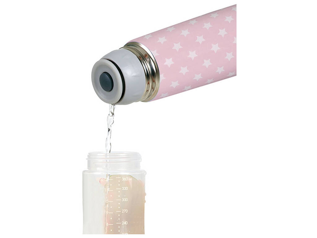 Thermos 500 ml Acier Stars Rose Olmitos 114