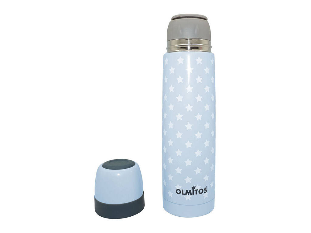 Termo 500 ml Aço Stars Azul Olmitos 112