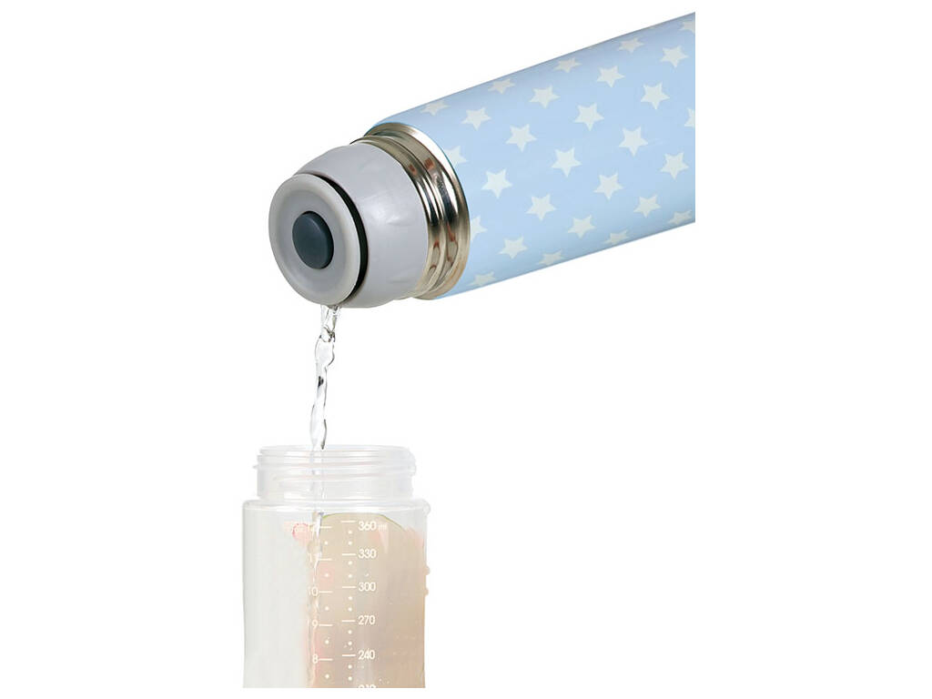 Termo 500 ml Aço Stars Azul Olmitos 112