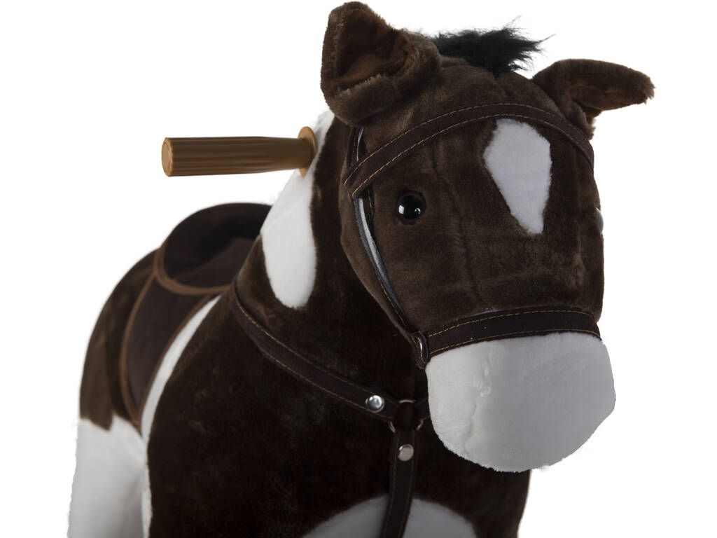 Cheval avec roues et sons 65 X 33 X 64 cm 