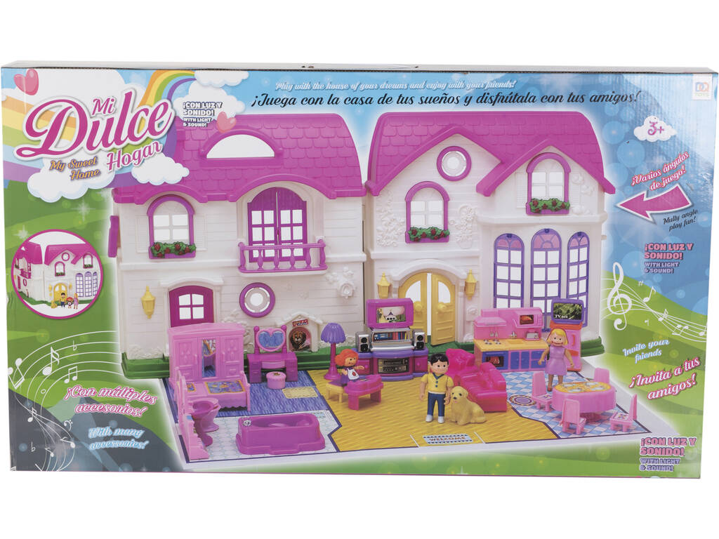 Maison Sweet Home avec des Accesoires