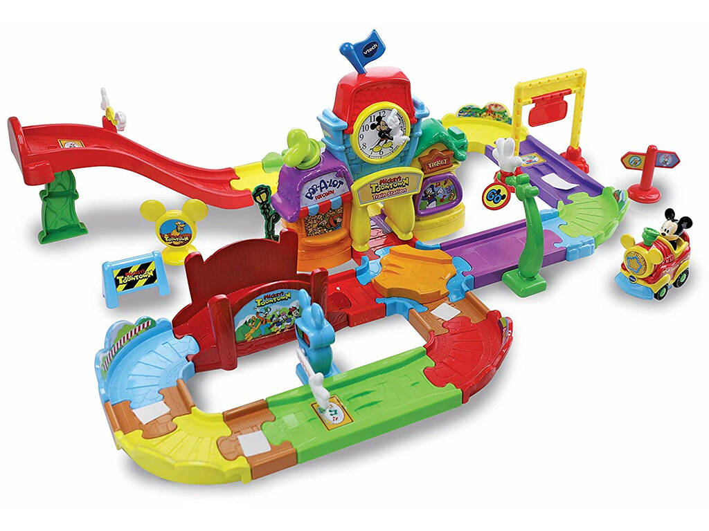  Tut Tut Bólidos Estación De Tren De Mickey Vtech 512222