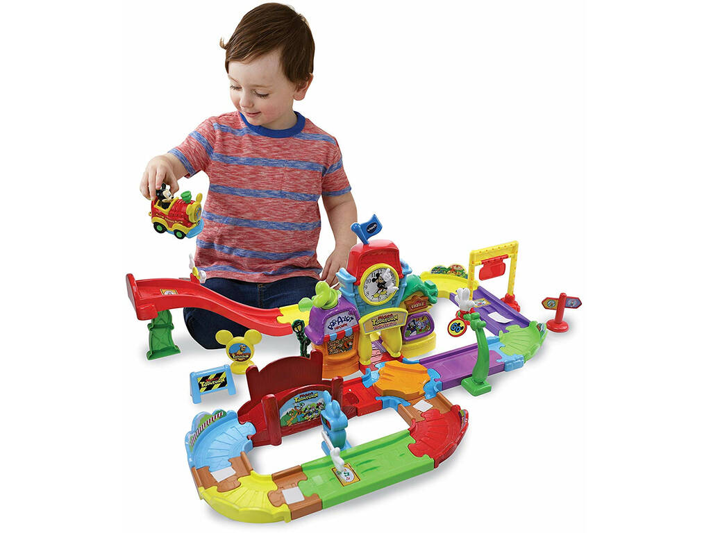  Tut Tut Bólidos Estación De Tren De Mickey Vtech 512222