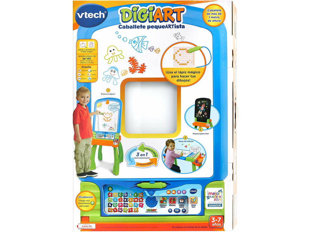 Lavagna Piccoliartisti 3 in 1 Vtech 193522