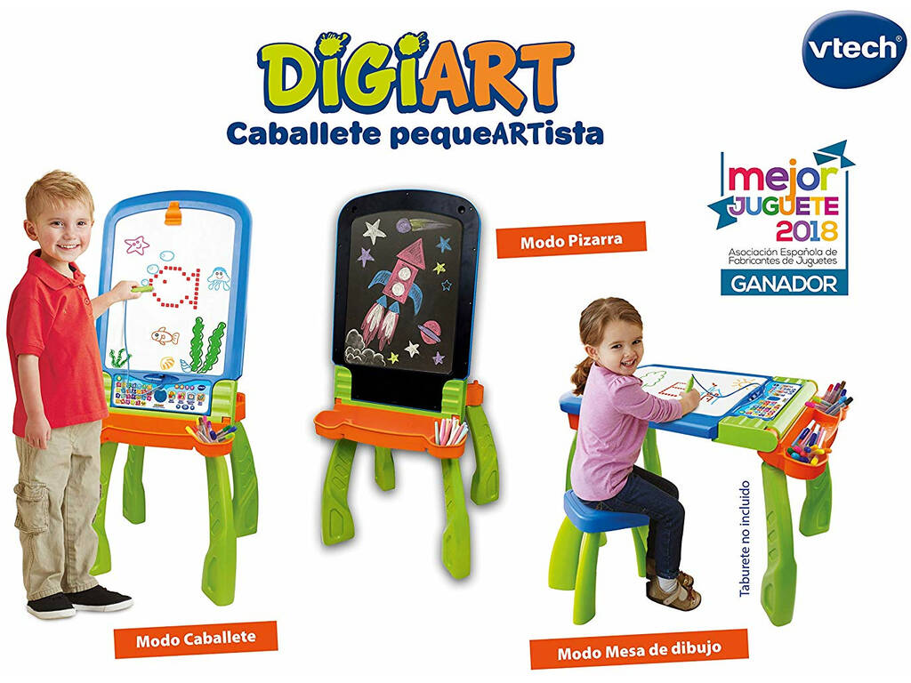 Lavagna Piccoliartisti 3 in 1 Vtech 193522