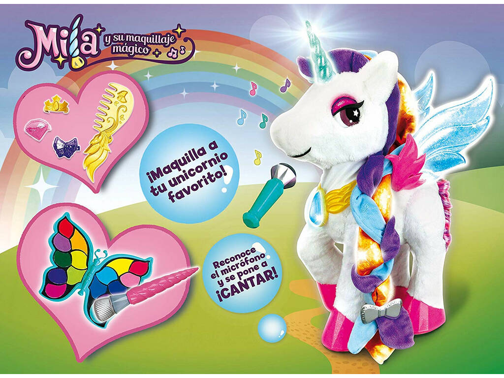 Unicornio Mila e A sua Maquillagem Mágica Vtech 181757
