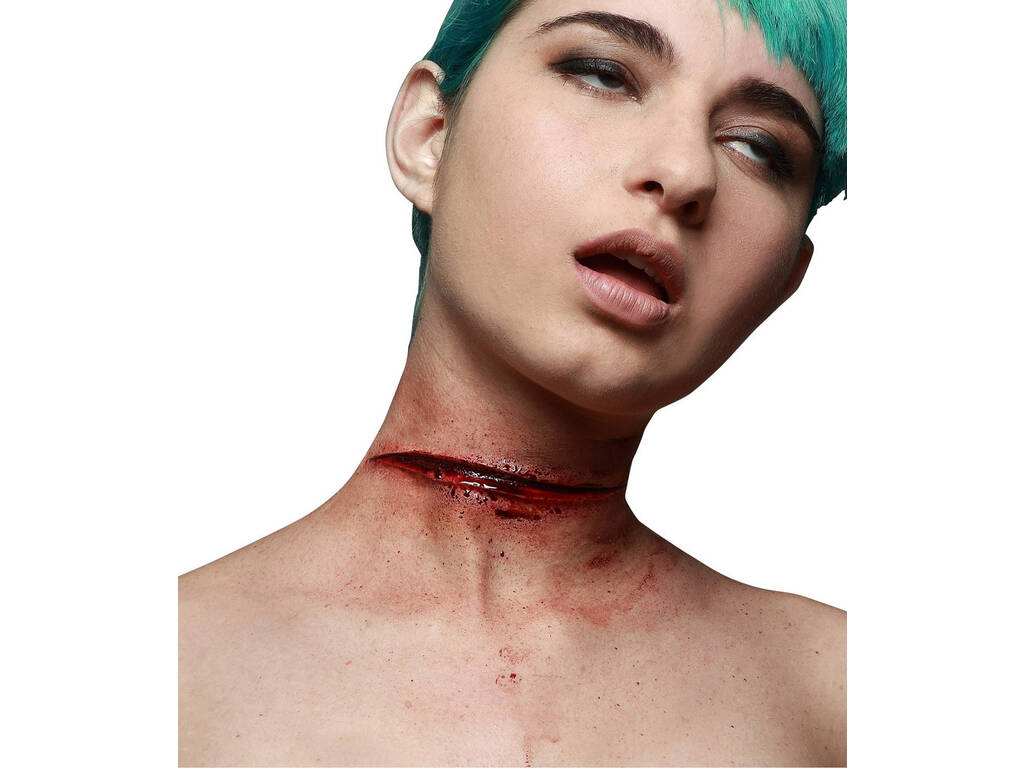 Cicatrice en Latex pour cou