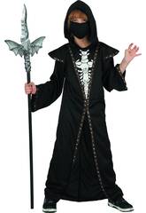 Costume Bimbo Demone Skeleton S 