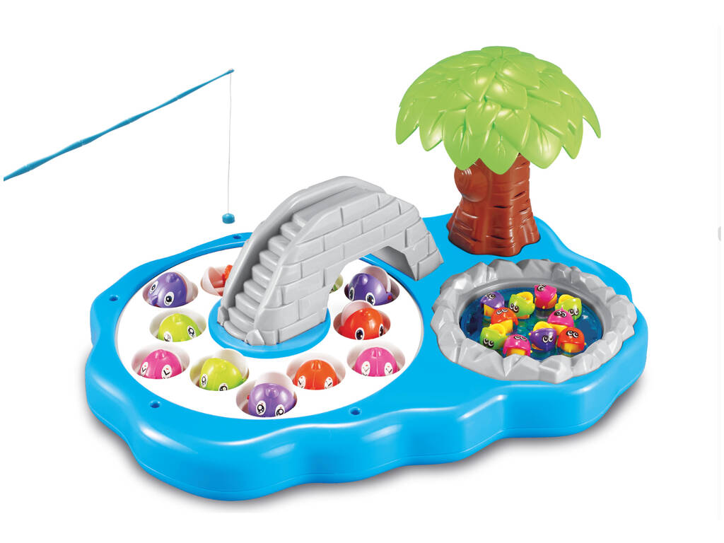 Gioco di pesca con 22 pesci