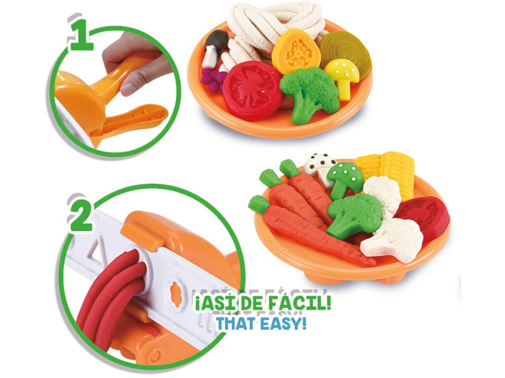 Dispenser di Plastilina con Plastilina e Accessori