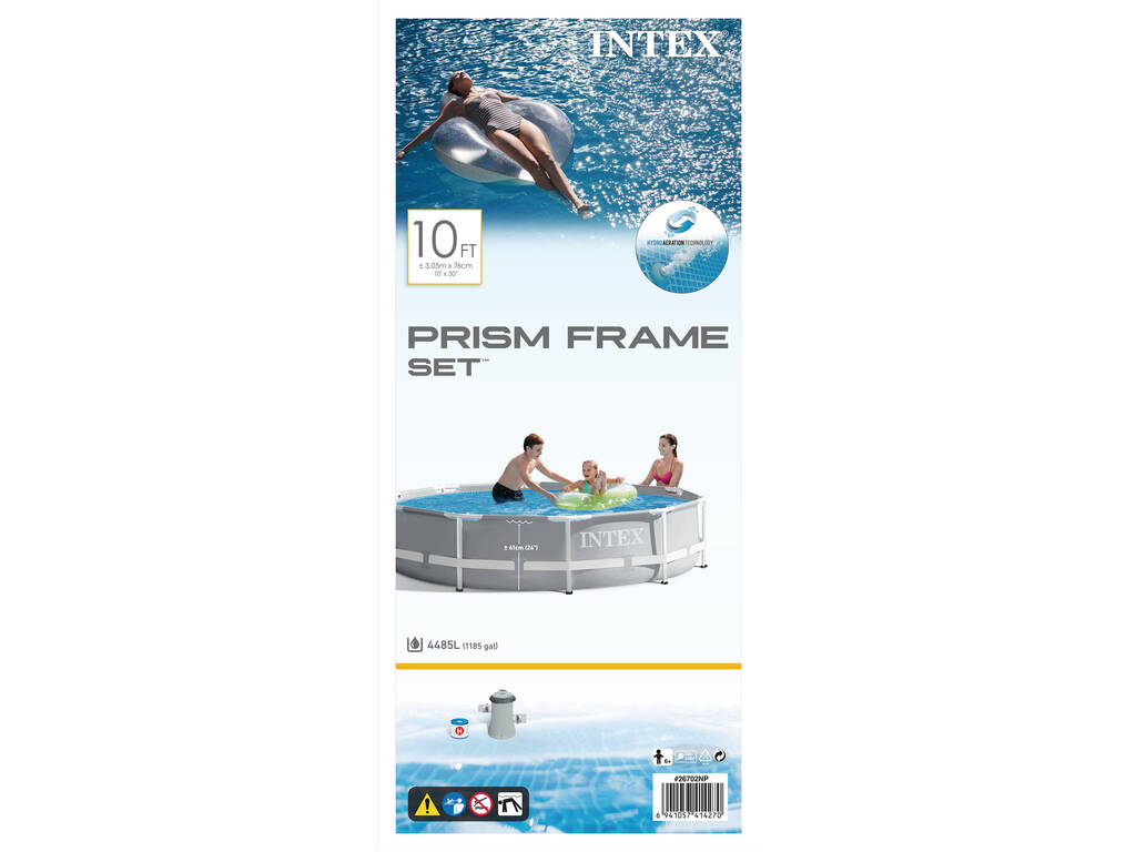 Piscina Desmontable Prism Frame 305x76 cm. Intex 26702