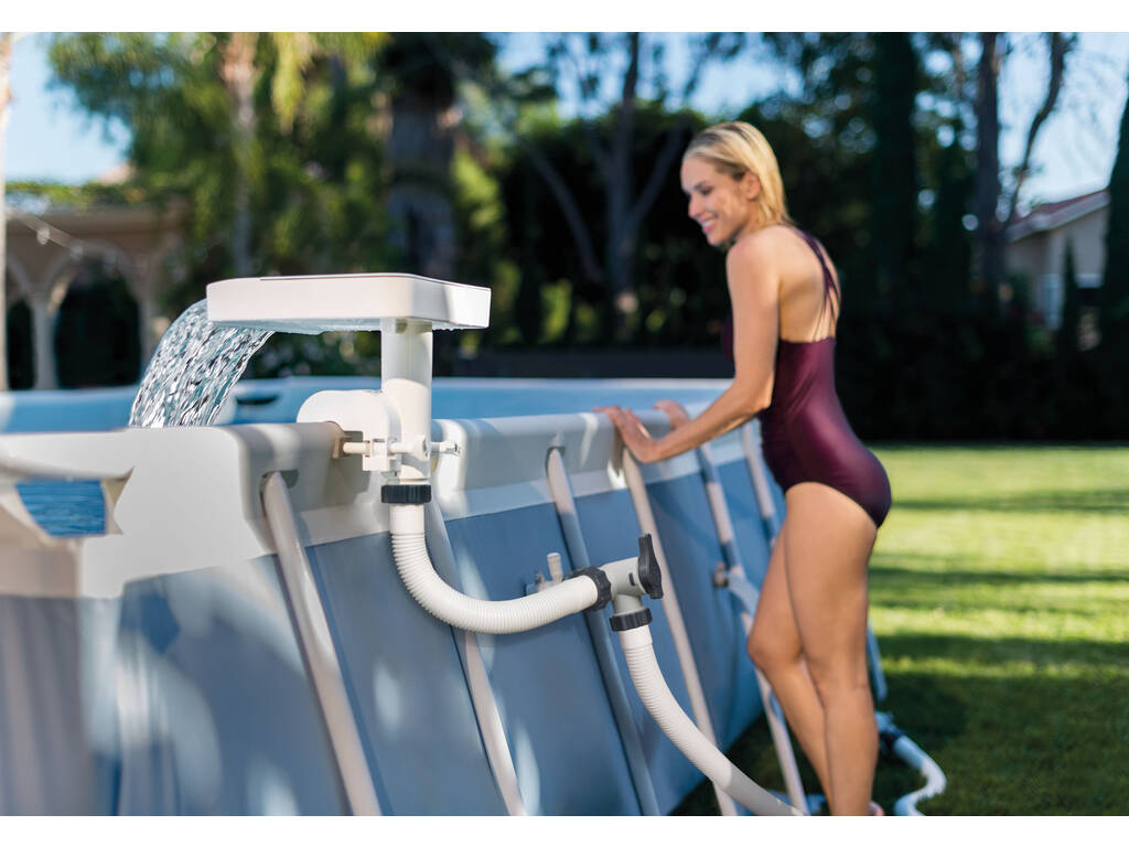 Cascata Spruzzino Multicolore Led Piscina Intex 28090
