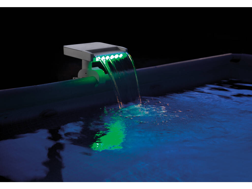 Cascata Spruzzino Multicolore Led Piscina Intex 28090