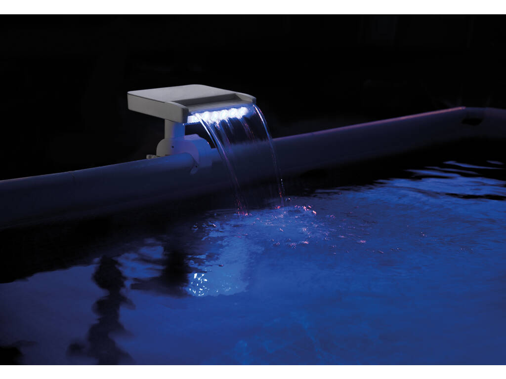 Cascata Spruzzino Multicolore Led Piscina Intex 28090