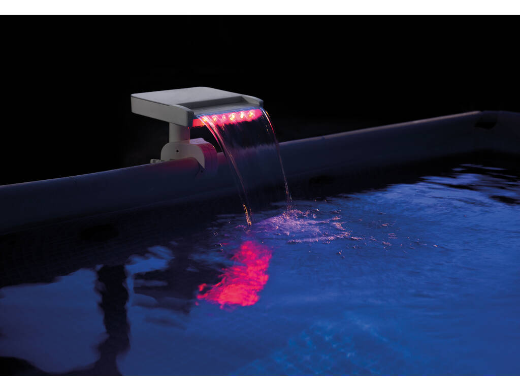 Cascata Spruzzino Multicolore Led Piscina Intex 28090